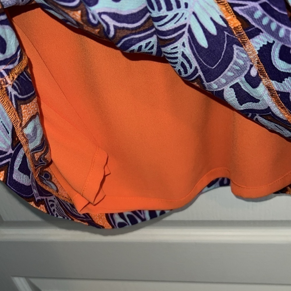 Loft beautiful tropical mini skirt - size small - Picture 5 of 7